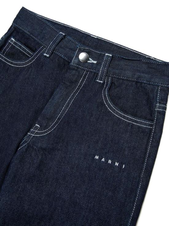 26SS [키즈] 마르니 진 M01706M00WH 0M01 Blue - MARNI