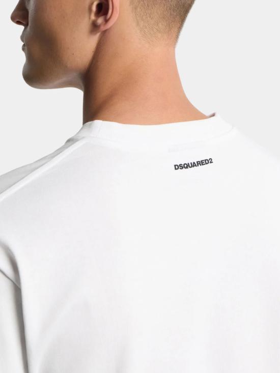 26SS 디스퀘어드2 반팔 티셔츠 S78GD0121 D20033100 White - DSQUARED2