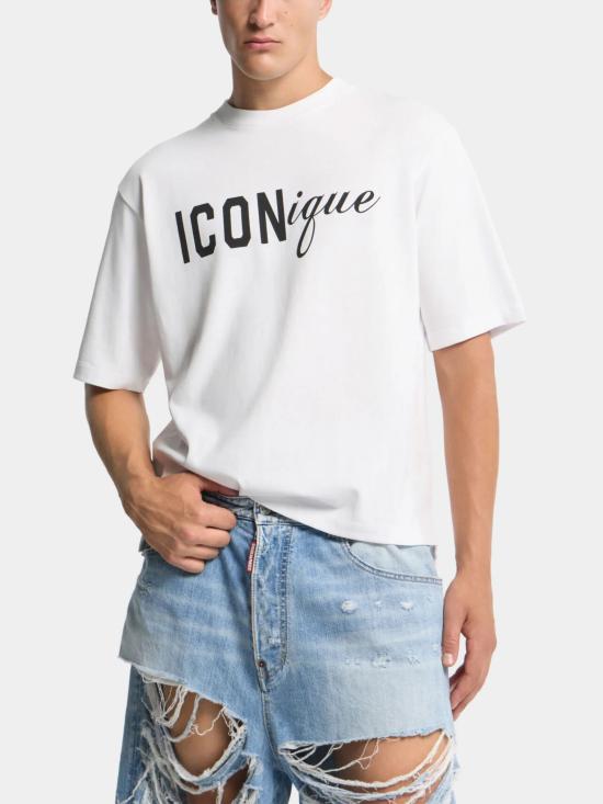 26SS 디스퀘어드2 반팔 티셔츠 S78GD0121 D20033100 White - DSQUARED2