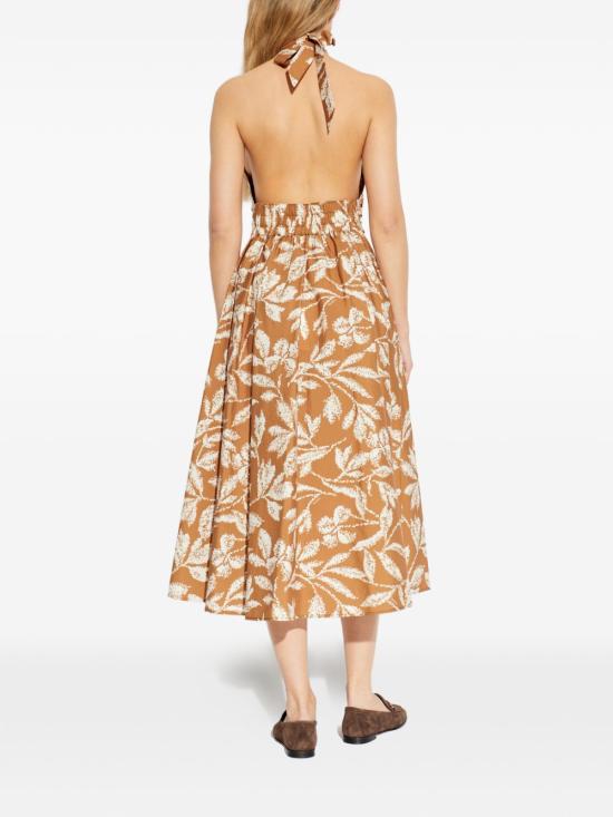 26SS 막스마라 미디 원피스 2611221042600 MXMBELLA001 Brown - MAX MARA