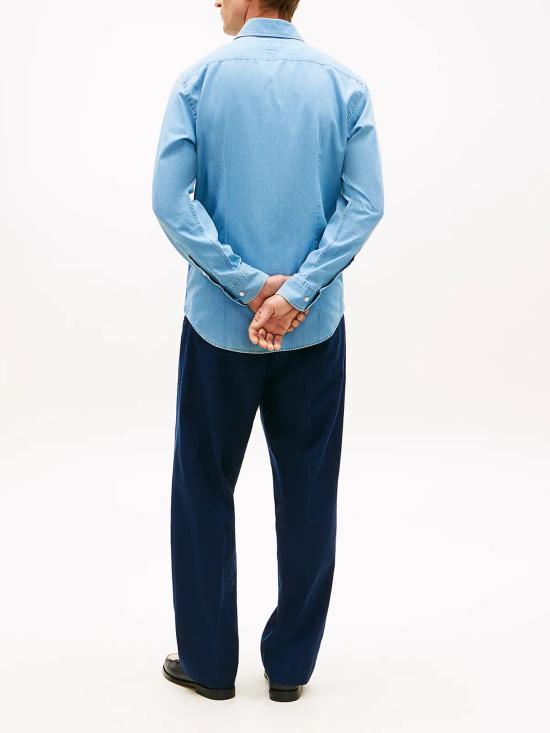 26SS 타미힐피거 긴팔 셔츠 MW0MW42698 DCU Clear Blue - TOMMY HILFIGER