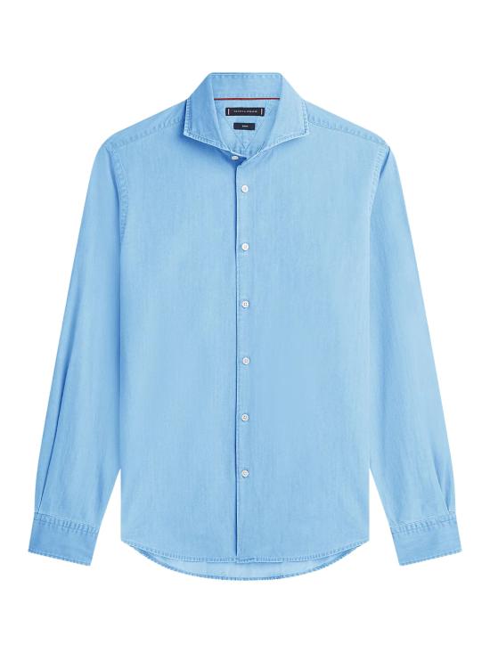 26SS 타미힐피거 긴팔 셔츠 MW0MW42698 DCU Clear Blue