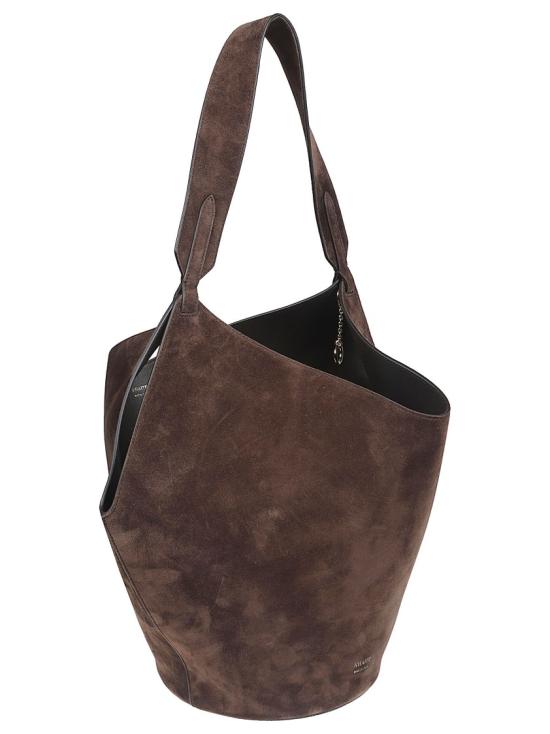 26FW 케이트 스몰 로터스 토트백 H2043726 Grey - KHAITE