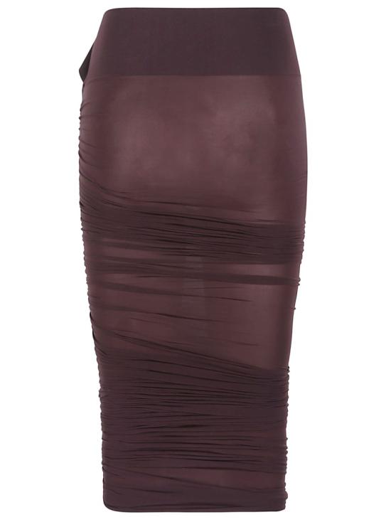 26SS 월포드 미디 스커트 58313 Grey - WOLFORD