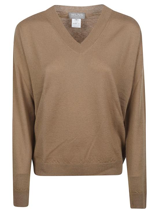 26SS Wlns Cashmere 스웨터 U02651WD Neutrals