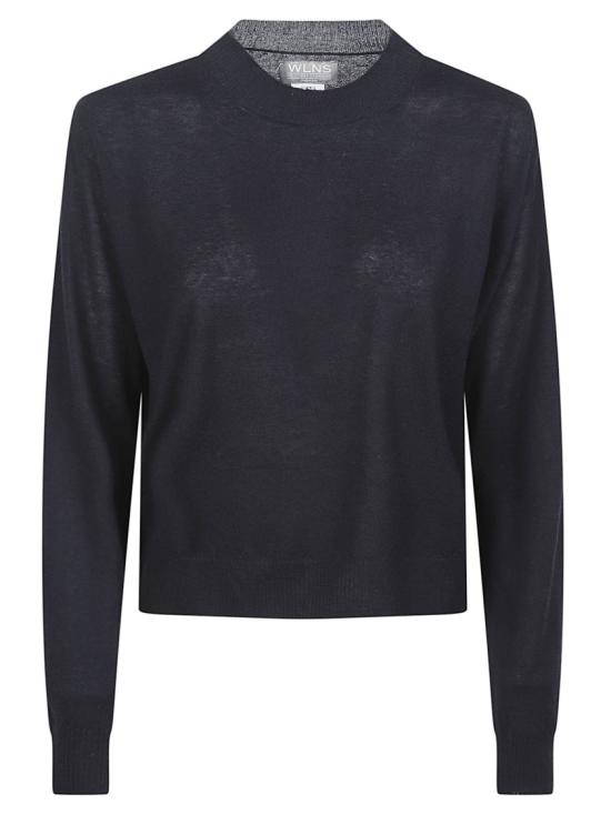 26SS Wlns Cashmere 스웨터 U2623WD Black