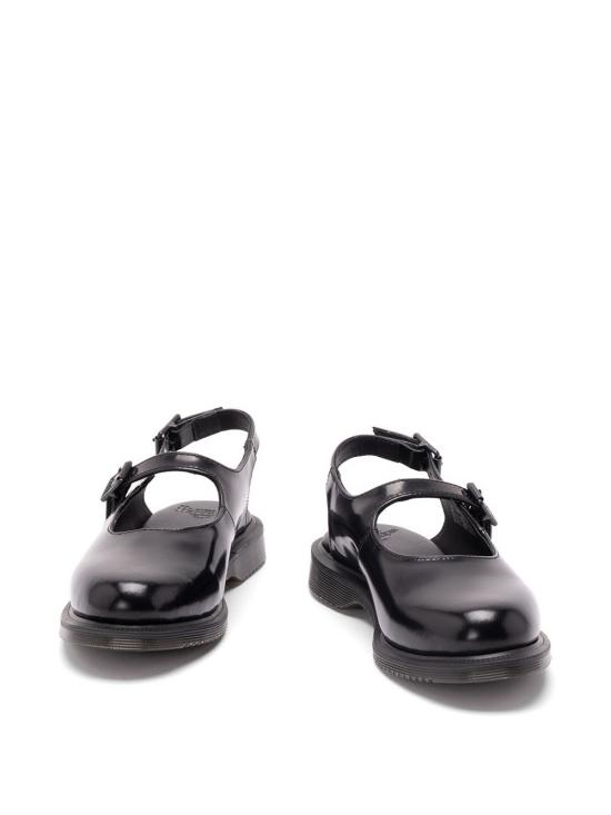 26SS 닥터마틴 샌들 42132001 BLACKPOLISHED SMOOTH - DR.MARTENS