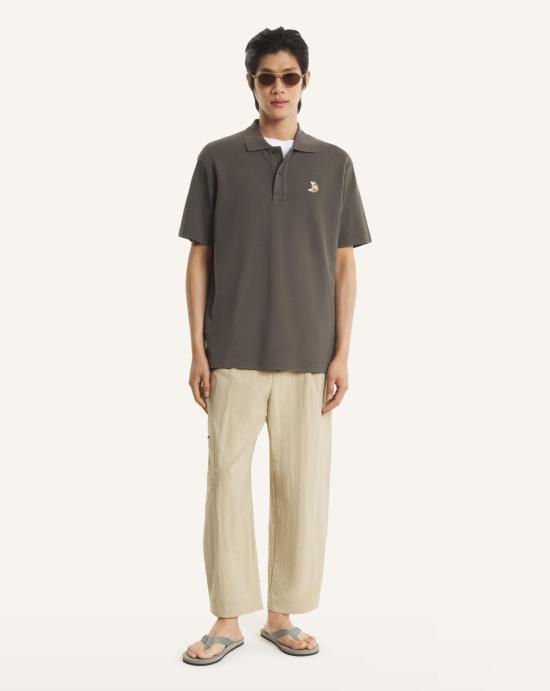 26SS 메종키츠네 반팔 티셔츠 QM00201KP0001 0453 Beluga - MAISON KITSUNE