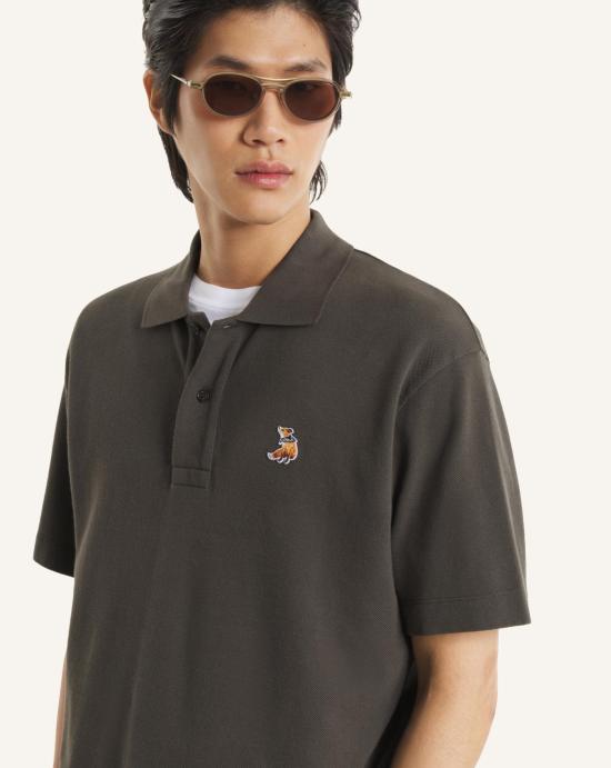 26SS 메종키츠네 반팔 티셔츠 QM00201KP0001 0453 Beluga - MAISON KITSUNE