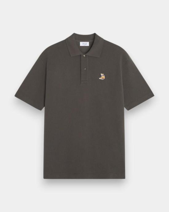 26SS 메종키츠네 반팔 티셔츠 QM00201KP0001 0453 Beluga