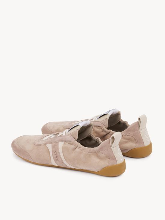 26SS 끌로에 스니커즈 CH26U15RWT 28Q Beige - CHLOE