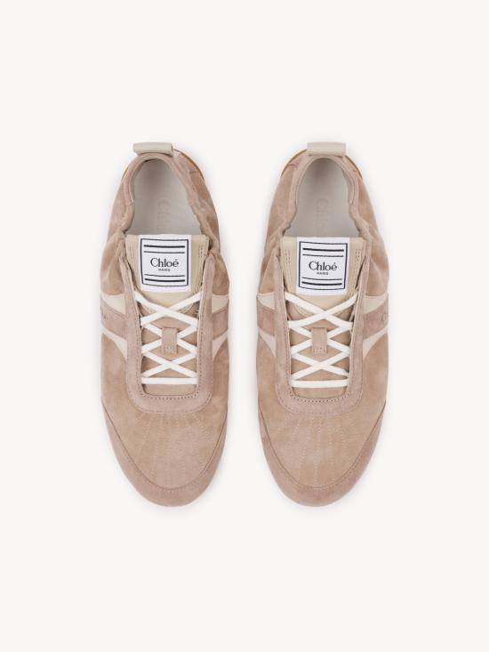 26SS 끌로에 스니커즈 CH26U15RWT 28Q Beige - CHLOE