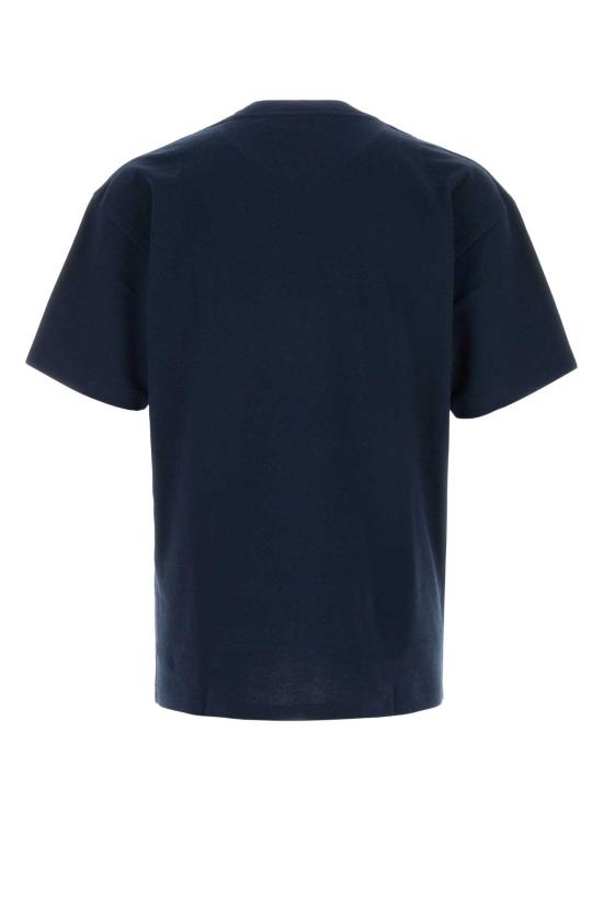 26SS 생로랑 반팔 티셔츠 832941Y37HC 4110 Blue - SAINT LAURENT