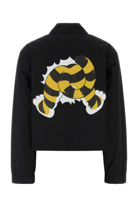 26SS 겐조 봄버 자켓 FG52BL2499NI 99 Black - KENZO