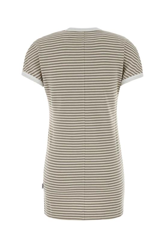 26SS MM6 메종마르지엘라 숏 원피스 S62DA0076M20221 001F Stripped - MM6 MAISON MARGIELA