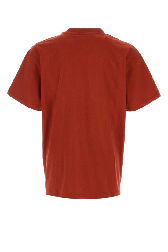 26SS 칼하트 WIP 숏슬리브 아메리칸 스크립트 티셔츠 I029956 3IXXX Red - CARHARTT WIP