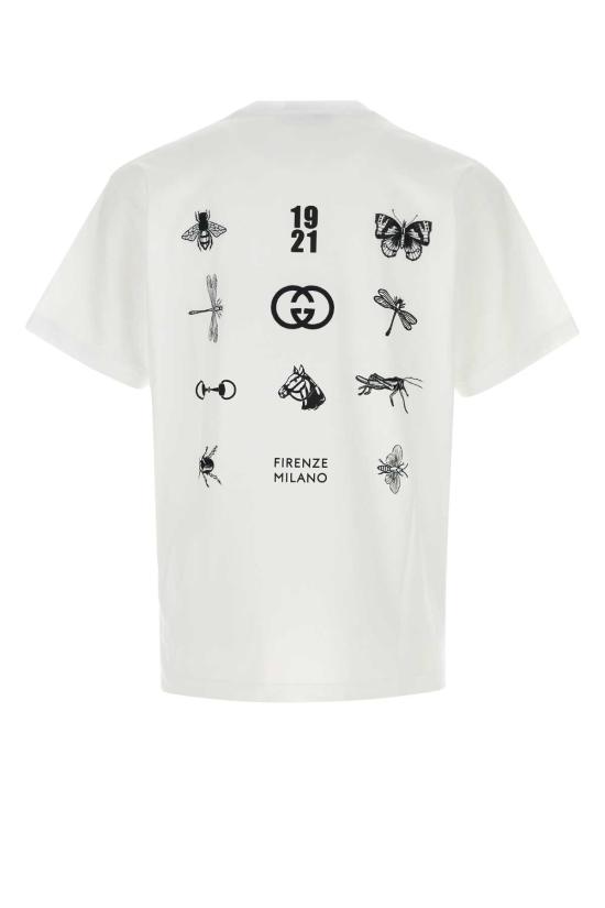 26SS 구찌 반팔 티셔츠 855021XJHQK 9051 White - GUCCI