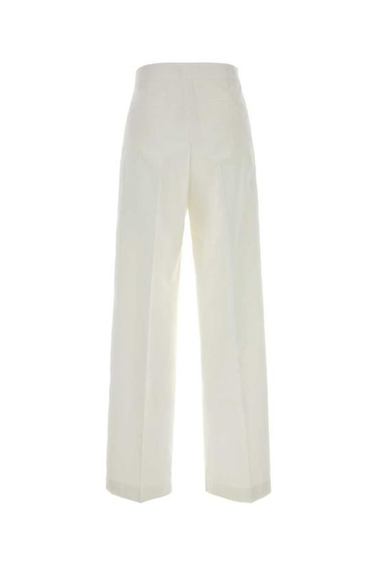 26SS 질샌더 스트레이트 팬츠 J02KA0371J45266 101 White - JIL SANDER