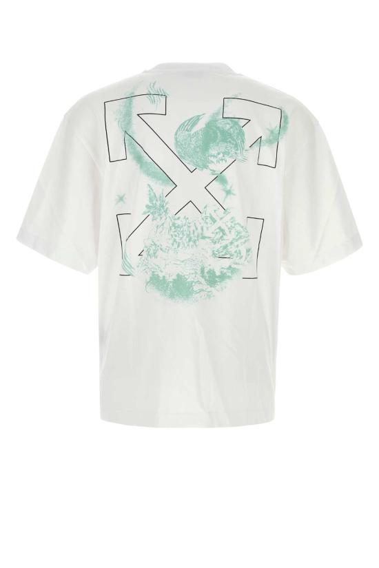 26SS 오프화이트 반팔 티셔츠 44MAA120S26J00 E100 White - OFF WHITE