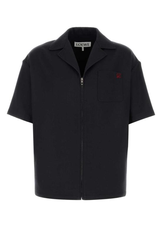 26SS 로에베 긴팔 셔츠 H526Y05WFT DARKNAVYBLUE