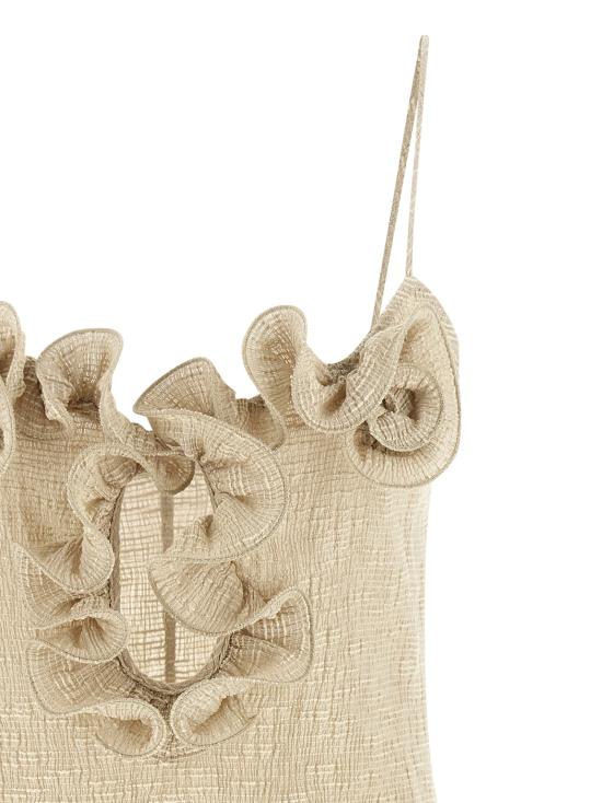 26SS 마그다뷰트림 숏 원피스 125526BEIGE - MAGDA BUTRYM