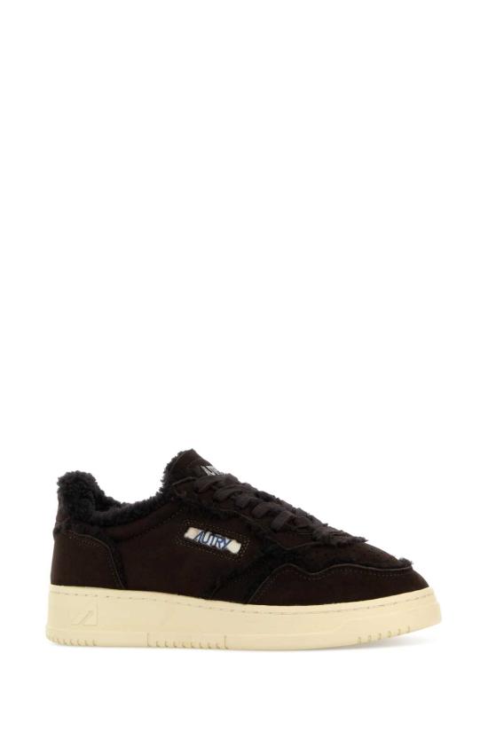 25FW 오트리 메달리스트 로우 레더 스니커즈 AULW GX03 Brown - AUTRY