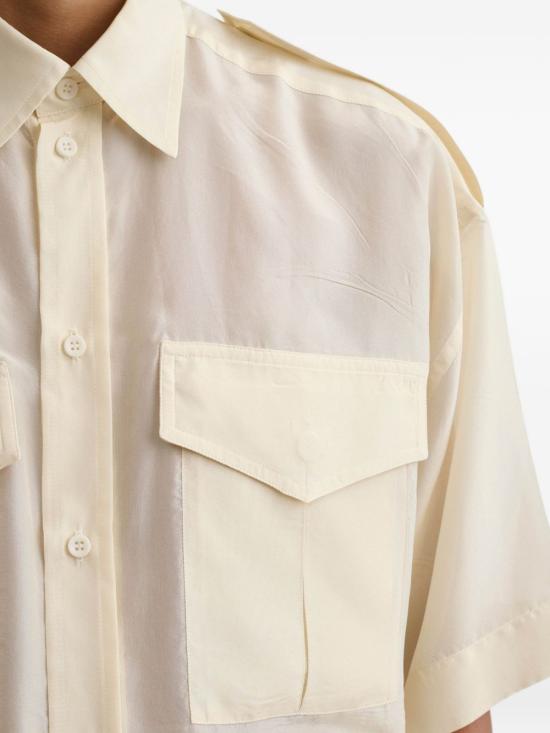 26SS 피비 파일로 셔츠 DC125 SE3515102VA Beige - PHOEBE PHILO