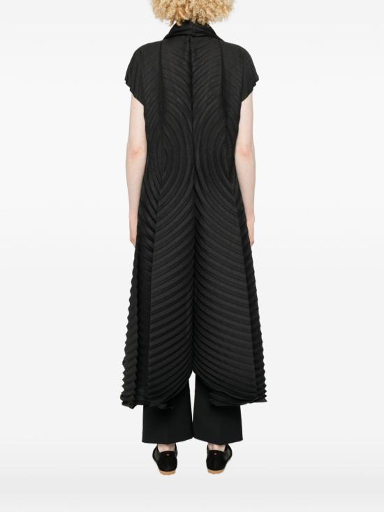 26SS 이세이 미야케 스웨터 IM66FE669 15 Black - ISSEY MIYAKE