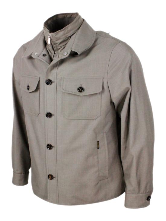 26SS 무레르 수트 자켓 DULAC PUM U0261 Sand - MOORER