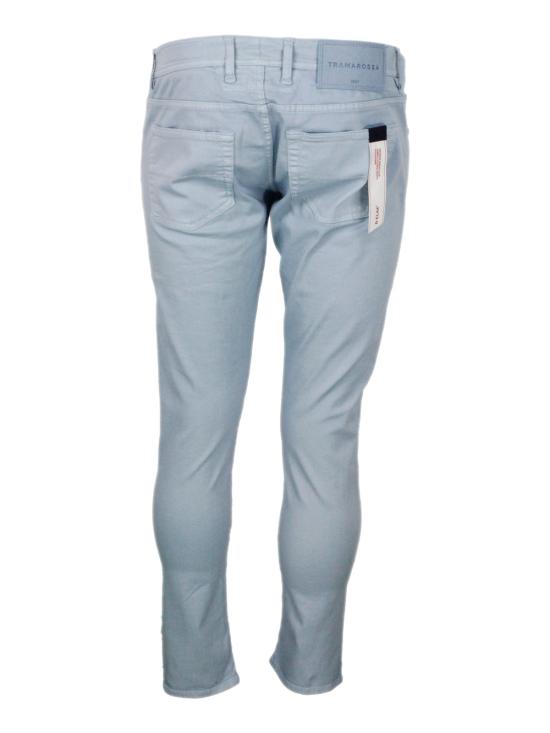 26SS 트라마로사 스트레이트 팬츠 LEONARDOCGS365 0252 Water - TRAMAROSSA
