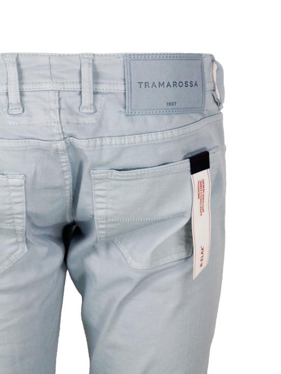 26SS 트라마로사 스트레이트 팬츠 LEONARDOCGS365 0252 Water - TRAMAROSSA