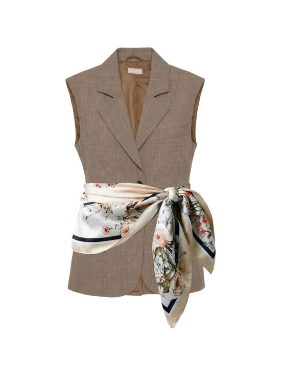 26SS 리우조 베스트 WA6165 T332A02153 White - LIU JO