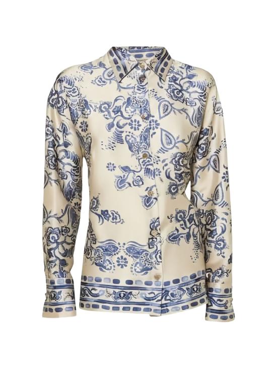 26SS 리우조 셔츠 CA6229 TS555P9652 Foulard araldic - LIU JO