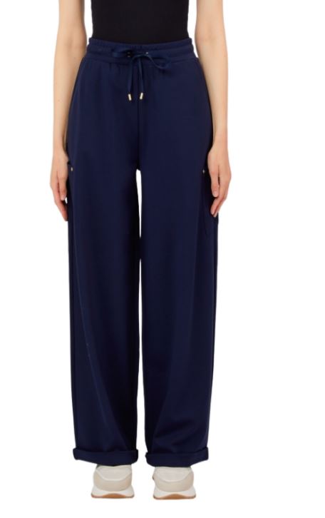 26SS 리우조 트레이닝/조거 팬츠 TA6177 J594293924 Blue - LIU JO