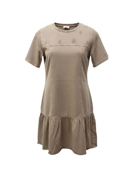 26SS 리우조 미디 원피스 TA6122 JS008L9030 Beige - LIU JO