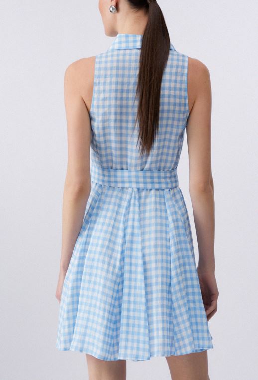 26SS 미디 원피스 WA6409 T9426P9242 Vichy b b wave - OTHER BRANDS