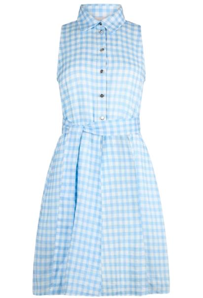 26SS 미디 원피스 WA6409 T9426P9242 Vichy b b wave