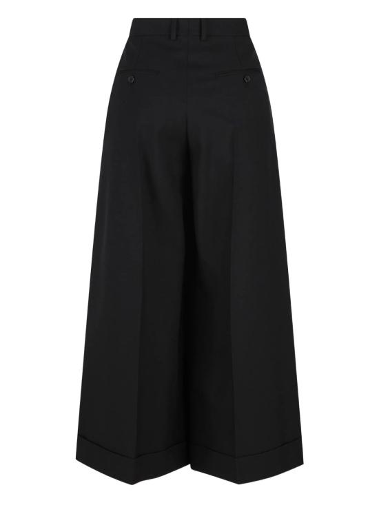 26SS 셀린느 울 개버딘 독스 트라우저 RP0AP650D 38NO BLACK - CELINE