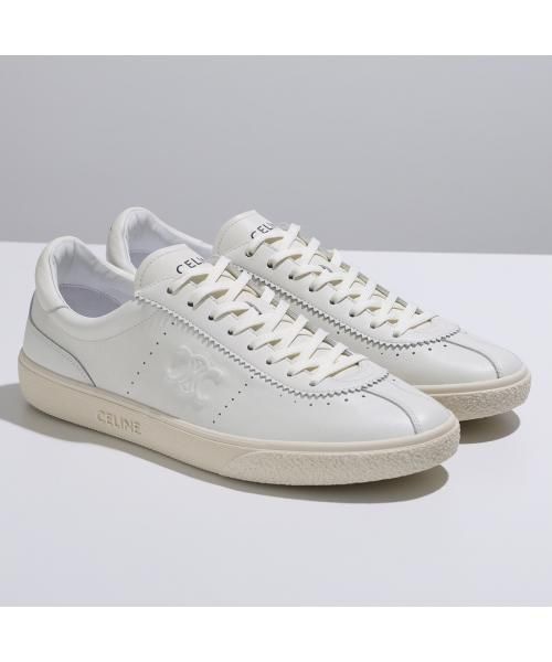 25FW 셀린느 레이스업 로우 탑 스니커즈 364665189C 01FW OFF WHITE - CELINE