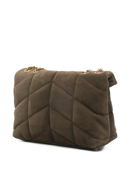 26SS 생로랑 토이 푸퍼 스웨이드 숄더백 7593371U807 3212 LIGHT MUSK - SAINT LAURENT