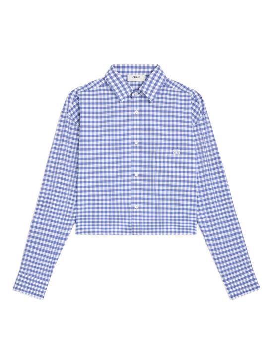 25FW 셀린느 반팔 티셔츠 2C8370N41 01NL BLANC BLEU