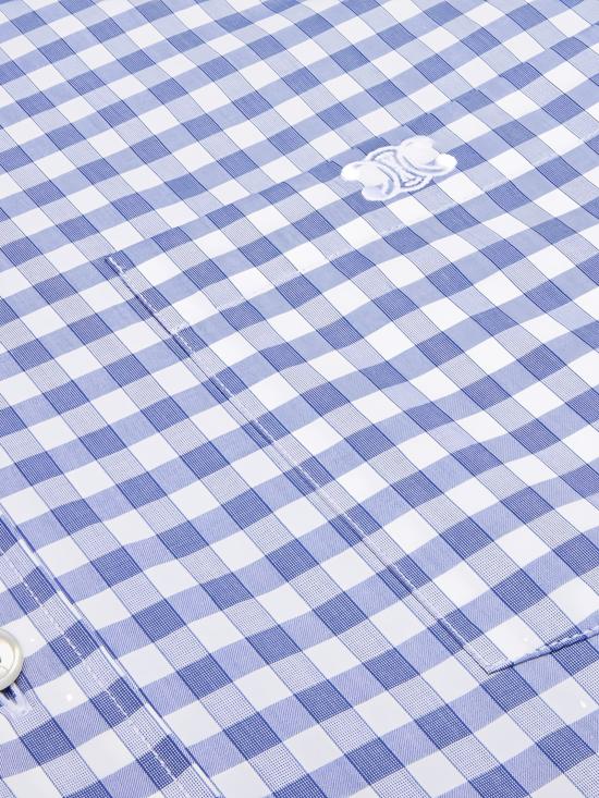 25FW 셀린느 반팔 티셔츠 2C8370N41 01NL BLANC BLEU - CELINE