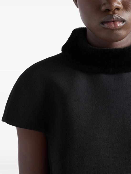 26SS 프라다 미디 원피스 P3O25PSOOOS31 F0002 NERO - PRADA