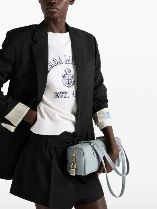 26SS 프라다 스트레이트 팬츠 P276IHSOOO12I1 F0002 NERO - PRADA