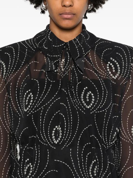 26SS 프라다 미디 원피스 P3M63SOOO14VN F0002 NERO - PRADA