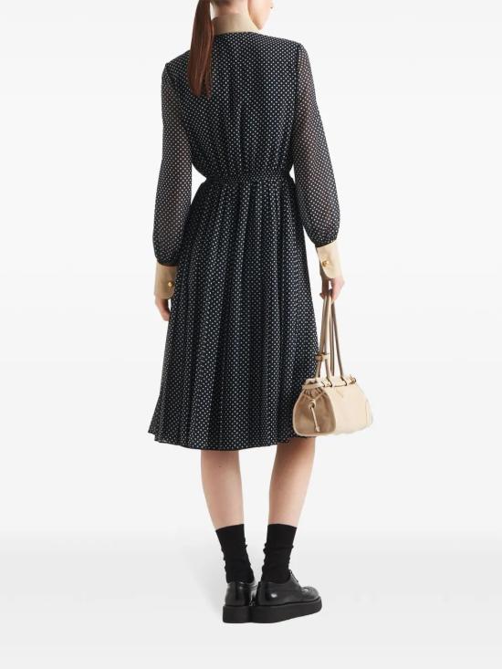 26SS 프라다 미디 원피스 P3L82MSOOO14JB F0008 BLEU - PRADA