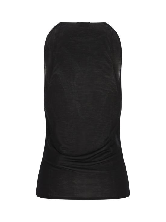 26SS 생로랑 반팔 티셔츠 761463Y37NH 1000 BLACK - SAINT LAURENT