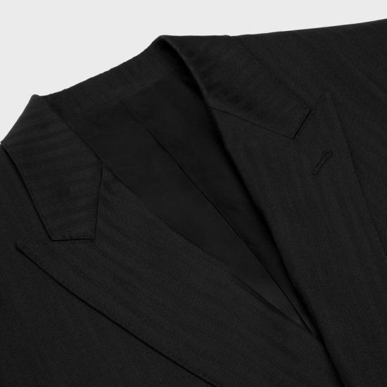 26SS 셀린느 수트 자켓 2V77J138Q 38NO BLACK - CELINE