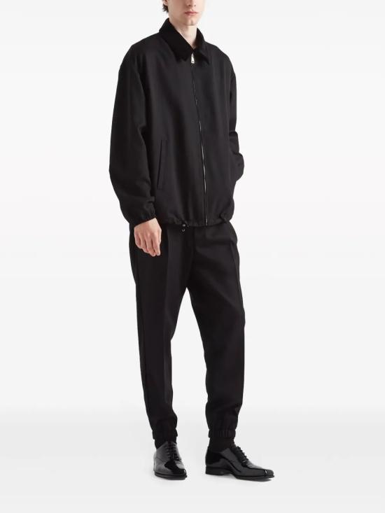 26SS 프라다 스트레이트 팬츠 SPH341SOOO1358 F0002 NERO - PRADA