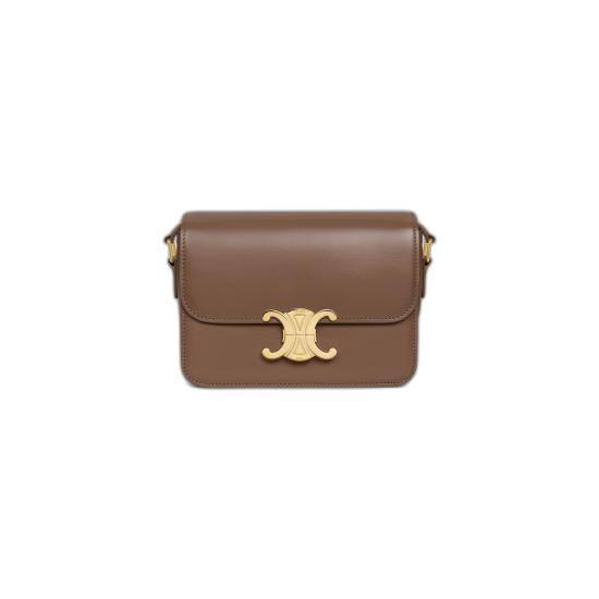 26SS 셀린느 틴 트리옹프 백 188423BF4 19BG GLACED BROWN